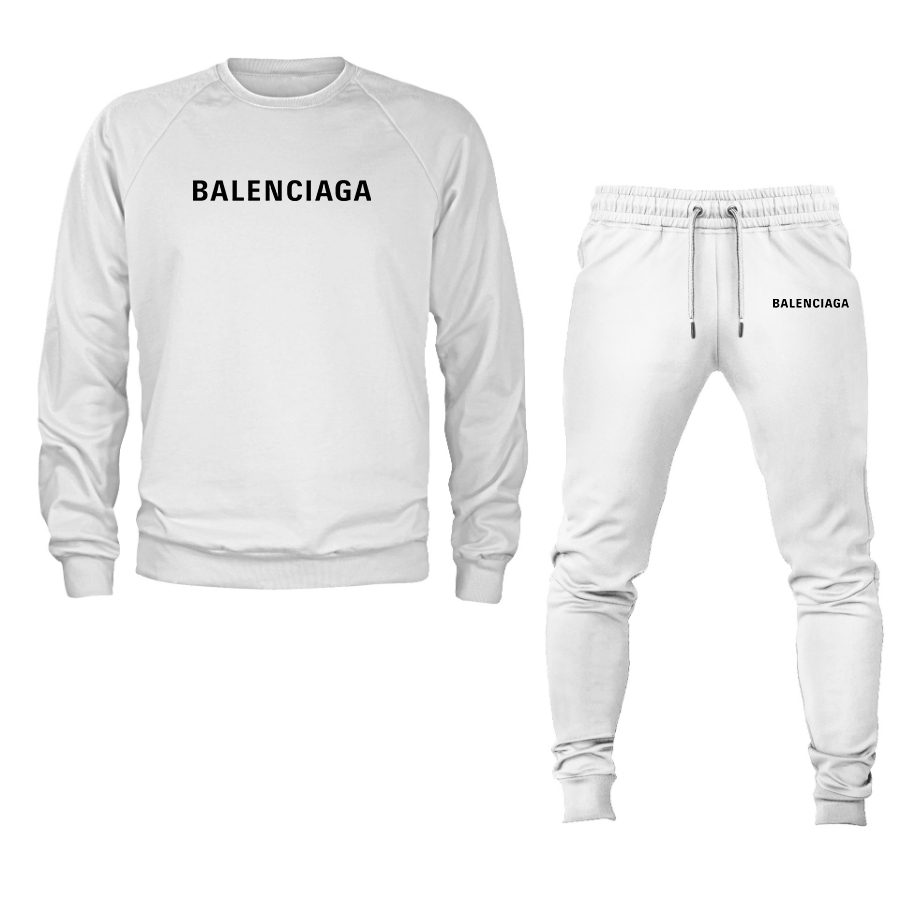 Men's Balenciaga Crewneck Sweatshirt Joggers Suit