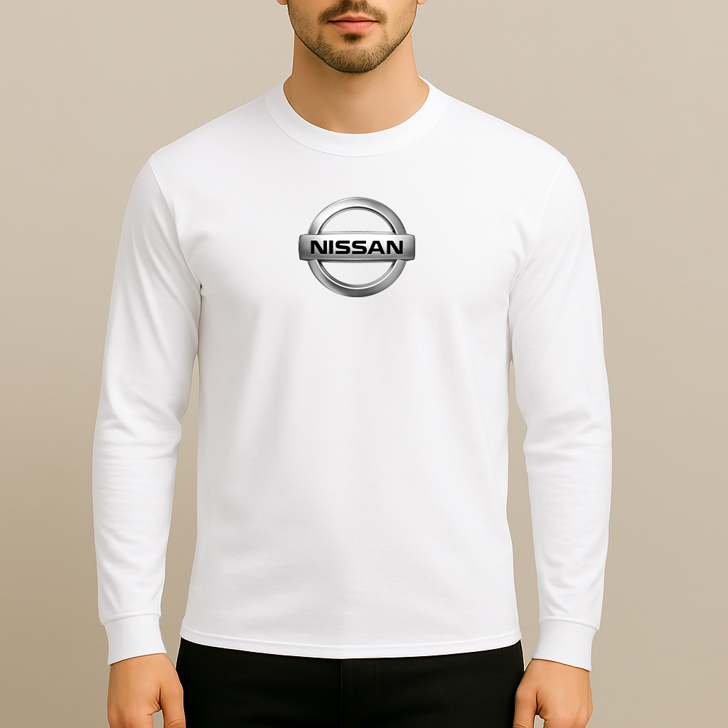 Men’s Nissan Car Long Sleeve T-Shirt