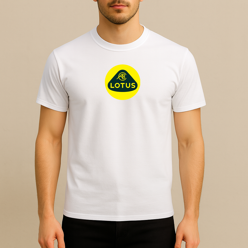 Men’s Lotus Car Cotton T-Shirt