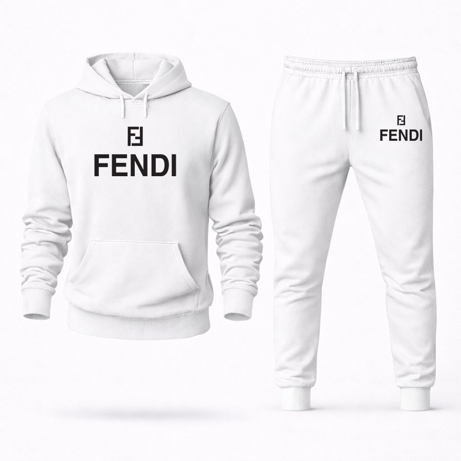 Men's Fendi Hoodie Joggers Set