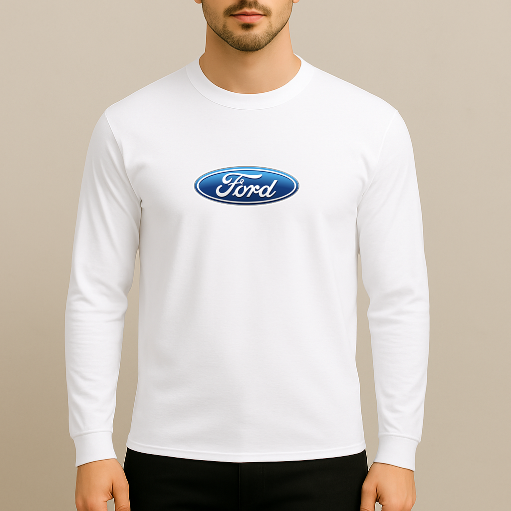 Men’s Ford Car Long Sleeve T-Shirt