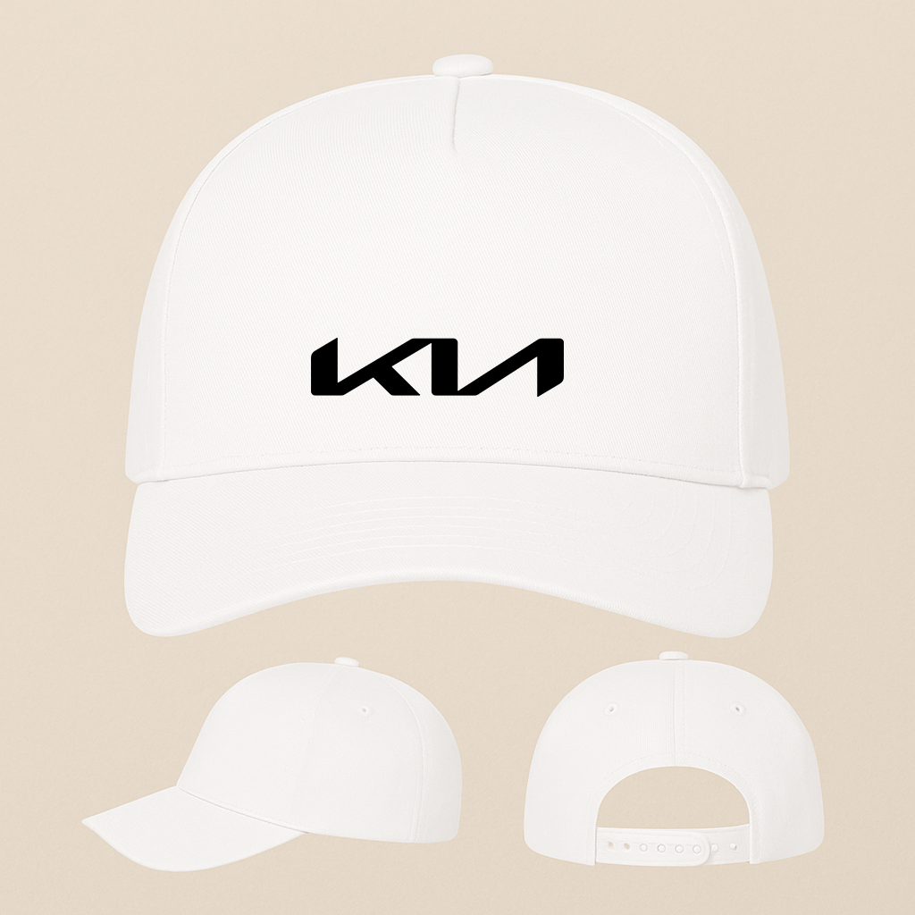 Kia Car Five Panel Twill Snapback Cap