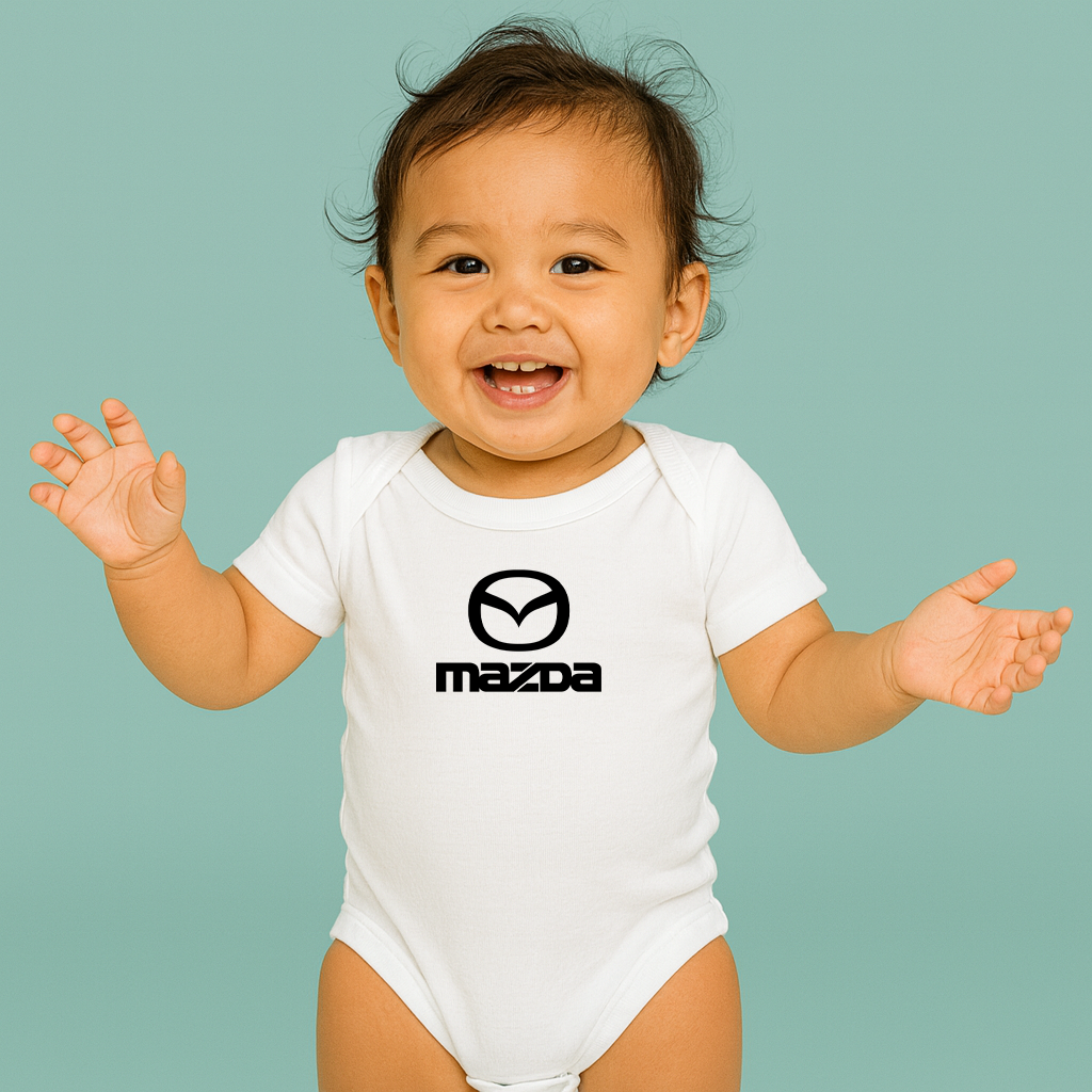 Mazda Car Baby Romper Onesie