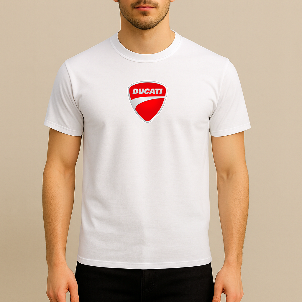 Men’s Ducati Motorcycle Cotton T-Shirt