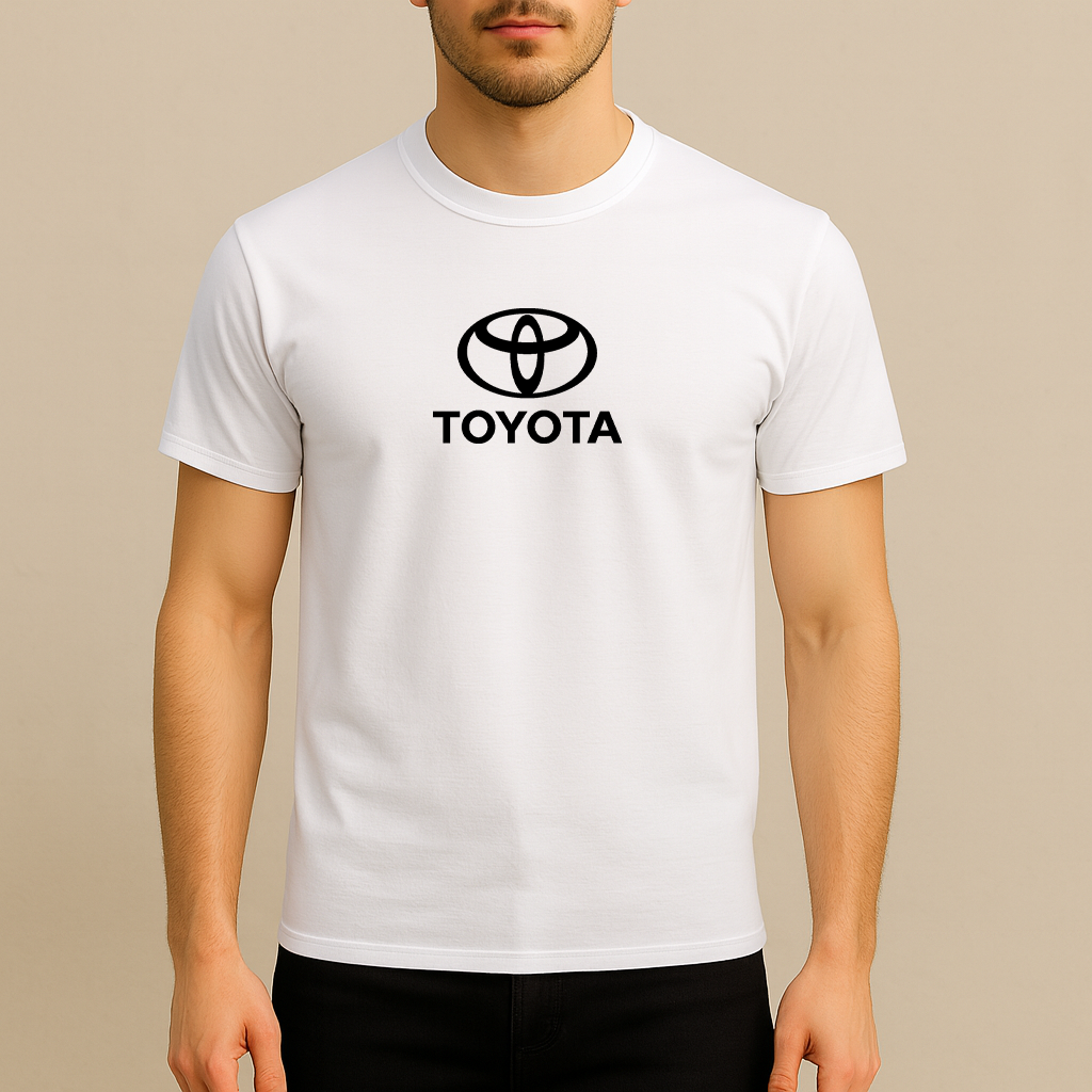 Men’s Toyota Motorsport Car Cotton T-Shirt