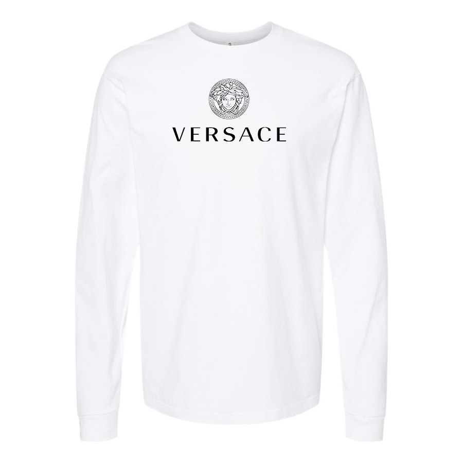 Men's Versace Cotton Long Sleeve T-Shirt