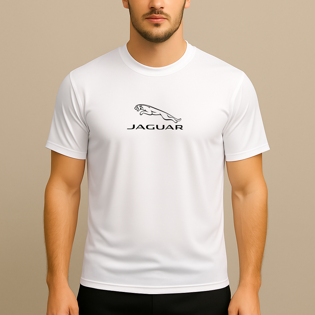 Men’s Jaguar Car Symbol Polyester T-Shirt