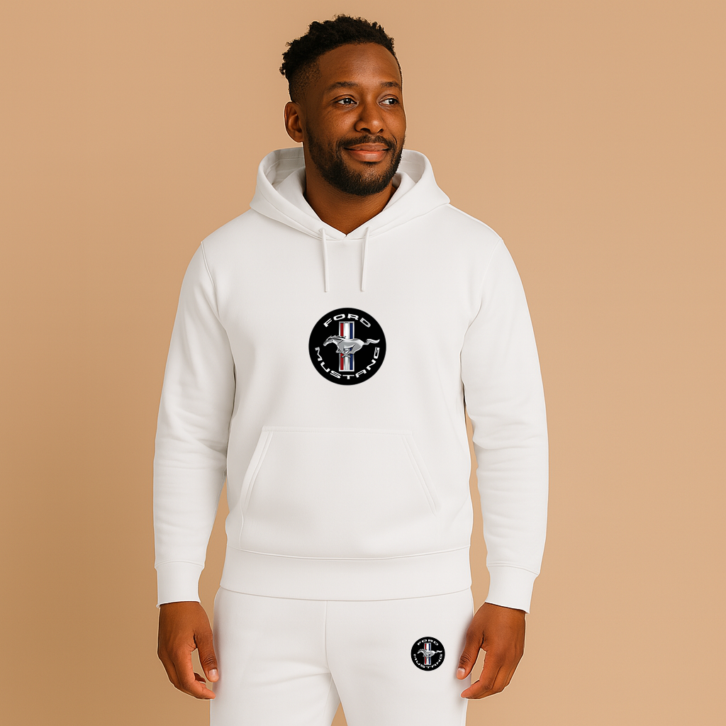 Men’s Ford Mustang Motorsport Supercars Hoodie Joggers Set