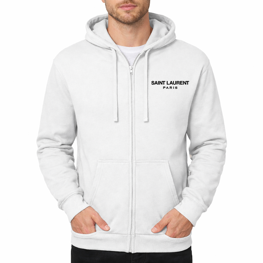 Men's Saint Laurent Zipper Hoodie