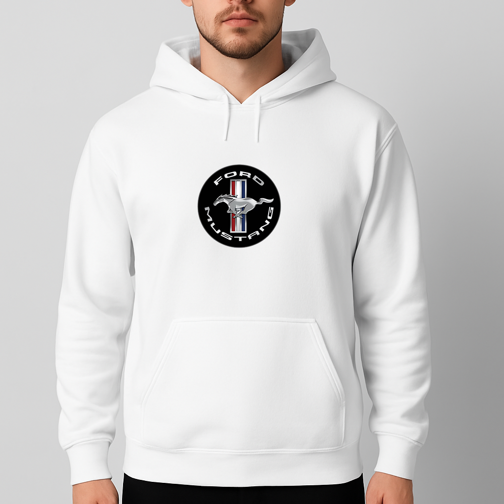 Men’s Ford Mustang Motorsport Supercars Pullover Hoodie