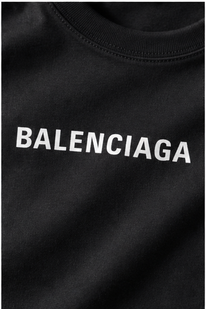Women's Balenciaga Long Sleeve T-Shirt | Color: Black | Image 5