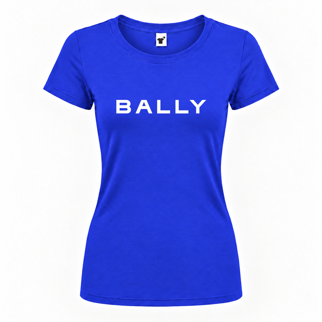 Women's Bally Round Neck T-Shirt | Color: Royal Blue | Main