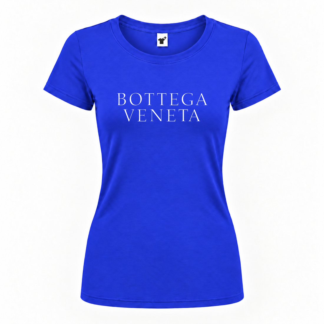Women's Bottega Veneta Round Neck T-Shirt | Color: Royal Blue | Main