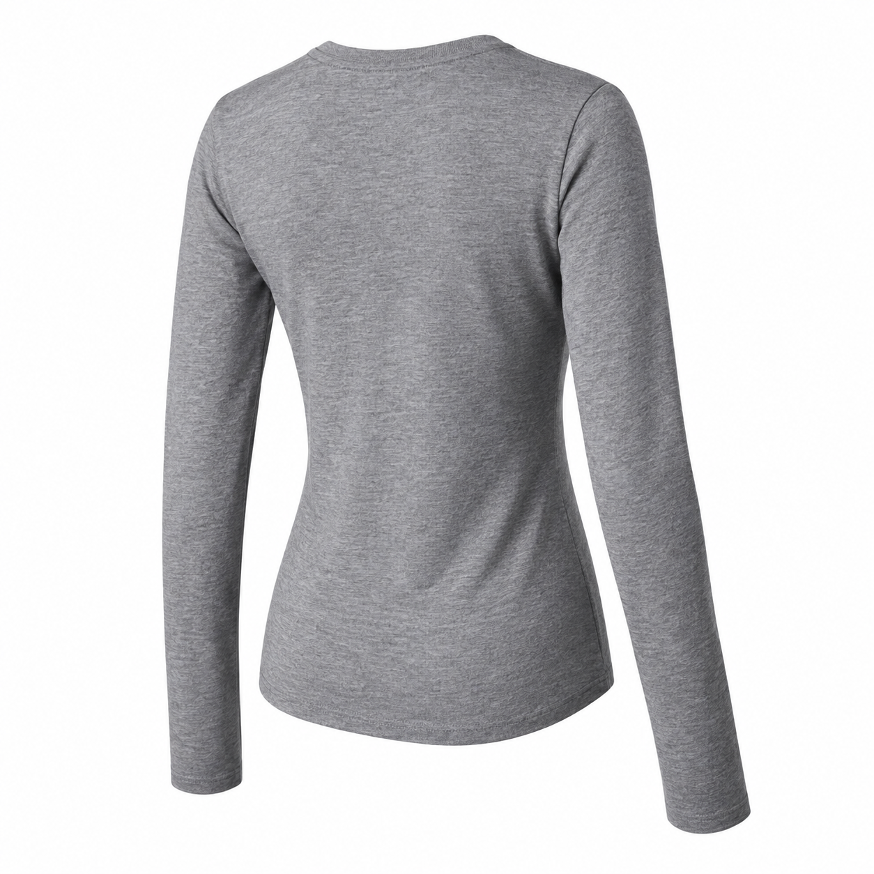 Women's Celine Long Sleeve T-Shirt | Color: Grey | Image 5