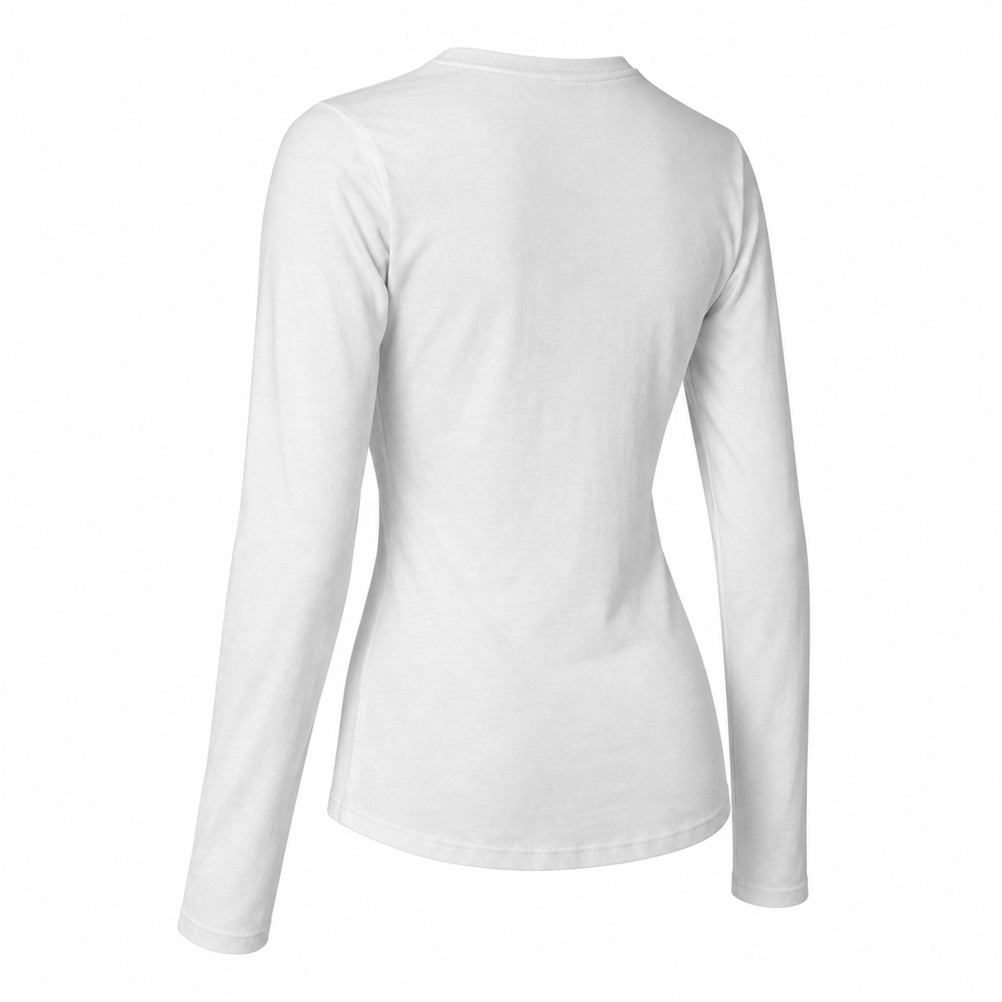 Women's Celine Long Sleeve T-Shirt | Color: White | Image 5