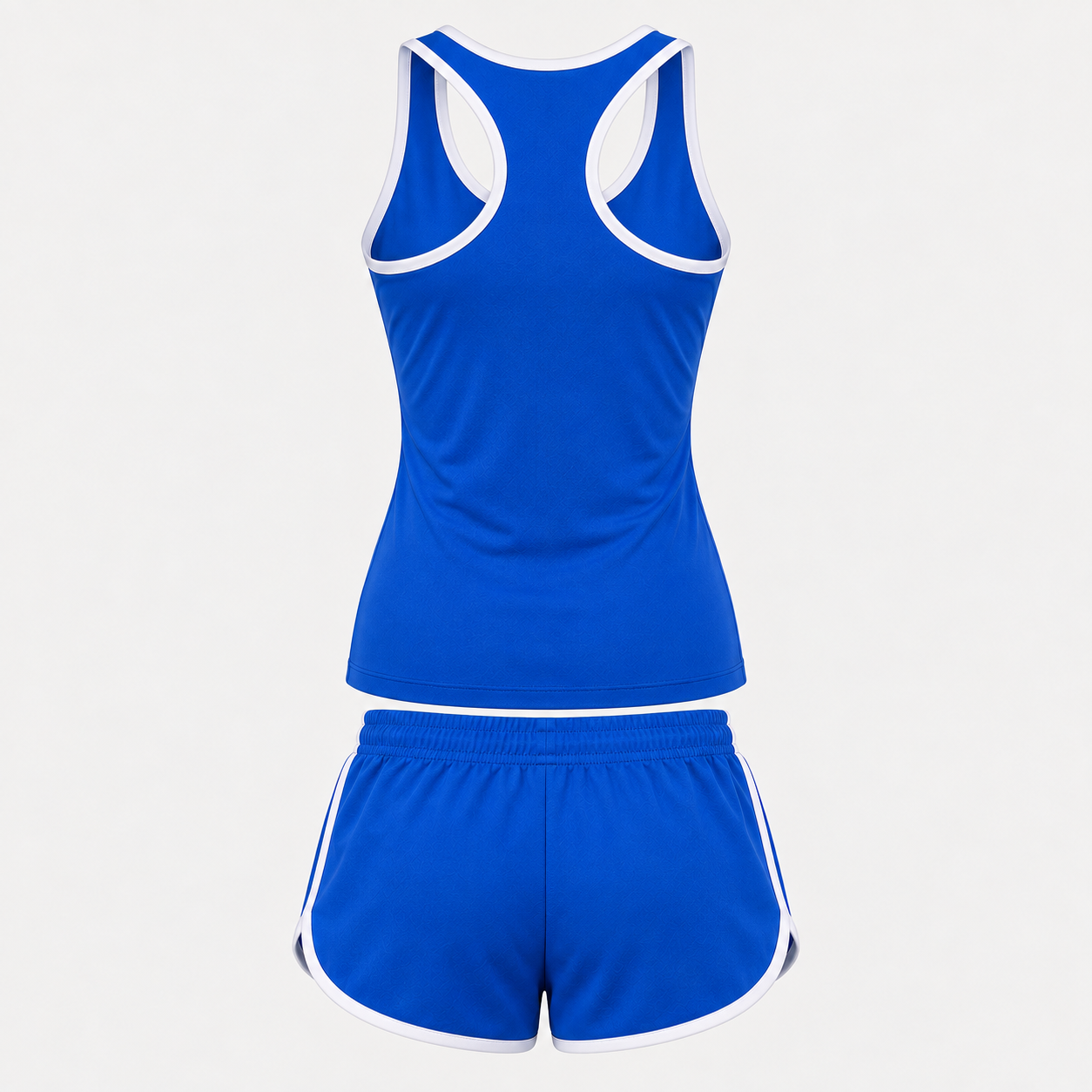 Women’s Christian Louboutin Tanktop and Shorts Set - Blue - Image 5