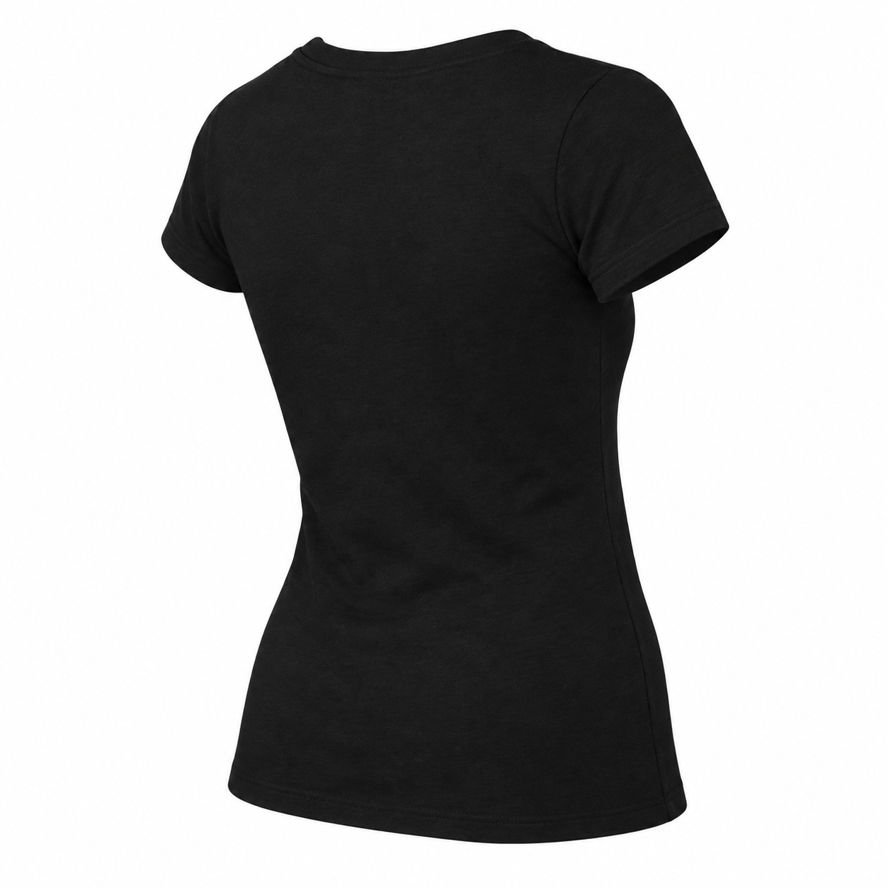 Women's Dolce and Gabbana V-Neck T-Shirt | Color: Black | Image 5