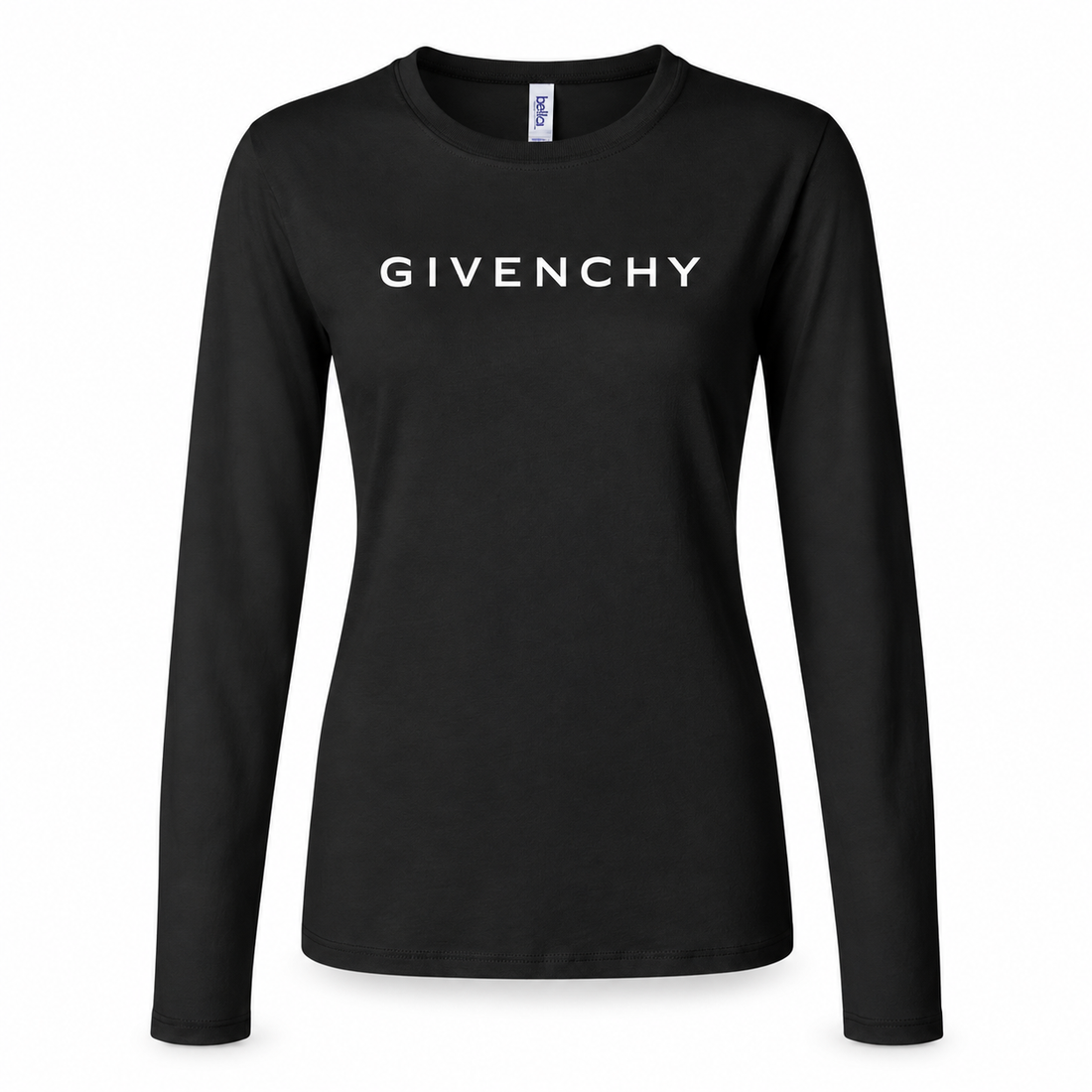 Women's Givenchy Long Sleeve T-Shirt | Color: Black | Image 1