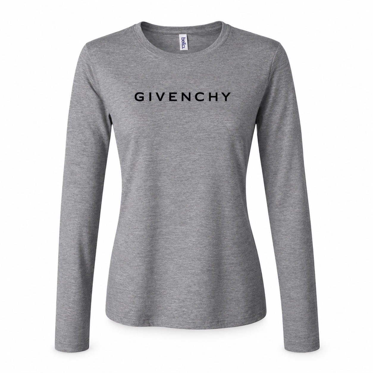Women's Givenchy Long Sleeve T-Shirt | Color: Grey | Image 1