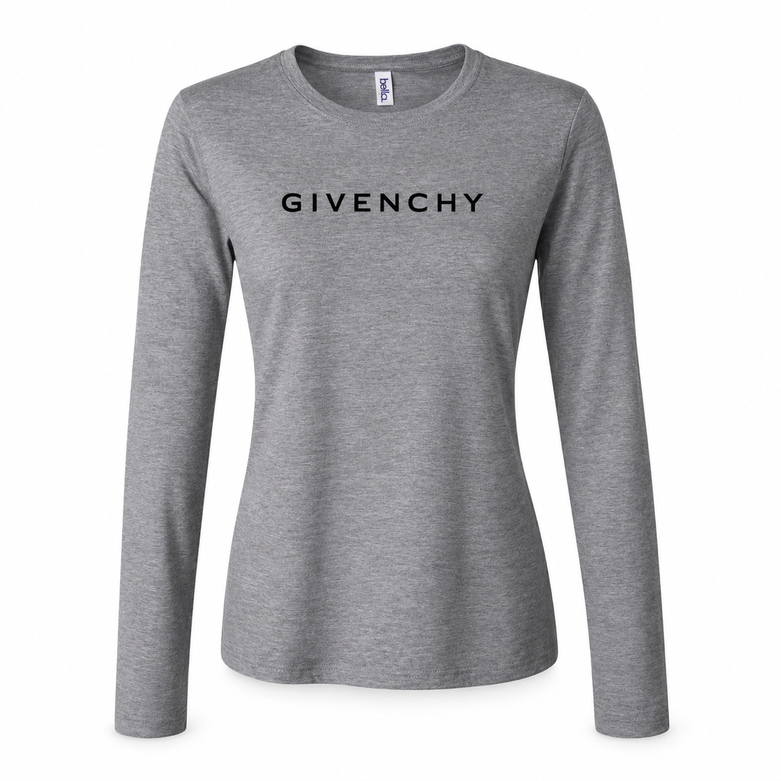 Women's Givenchy Long Sleeve T-Shirt | Color: Grey | Image 1