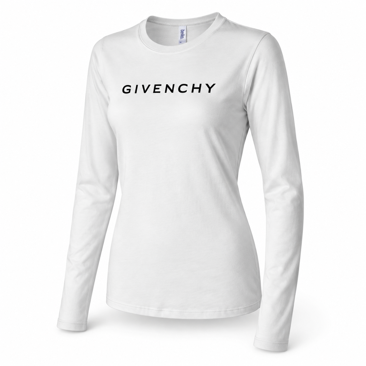 Women's Givenchy Long Sleeve T-Shirt | Color: White | Image 3