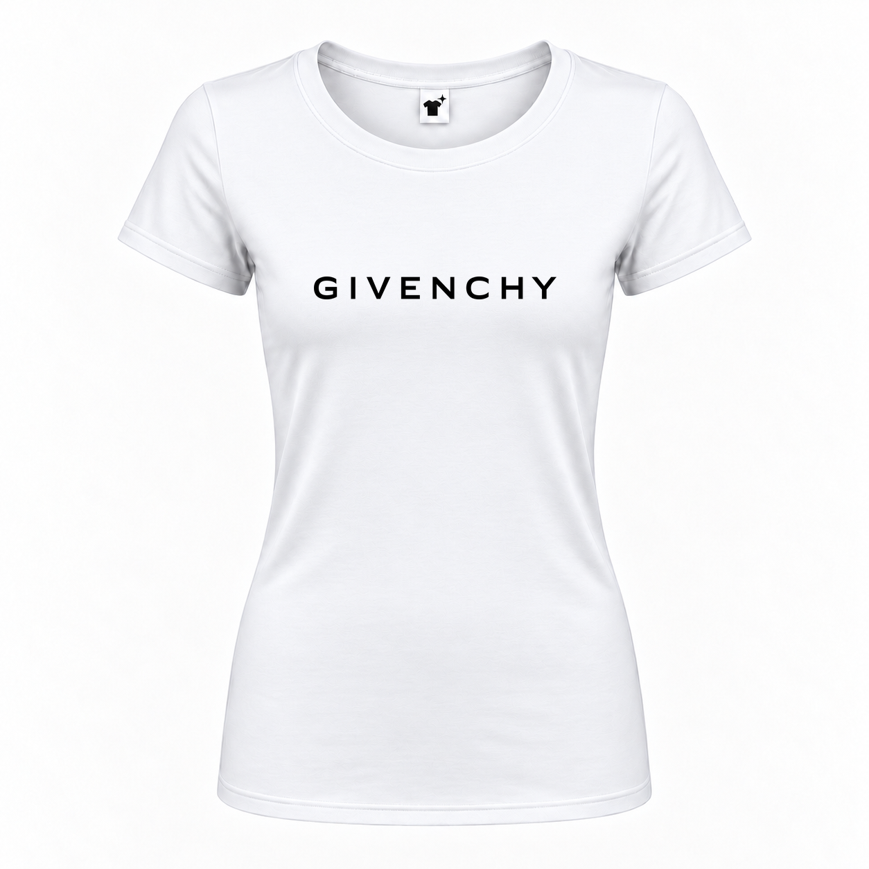 Women's Givenchy Round Neck T-Shirt | Color: White | Main