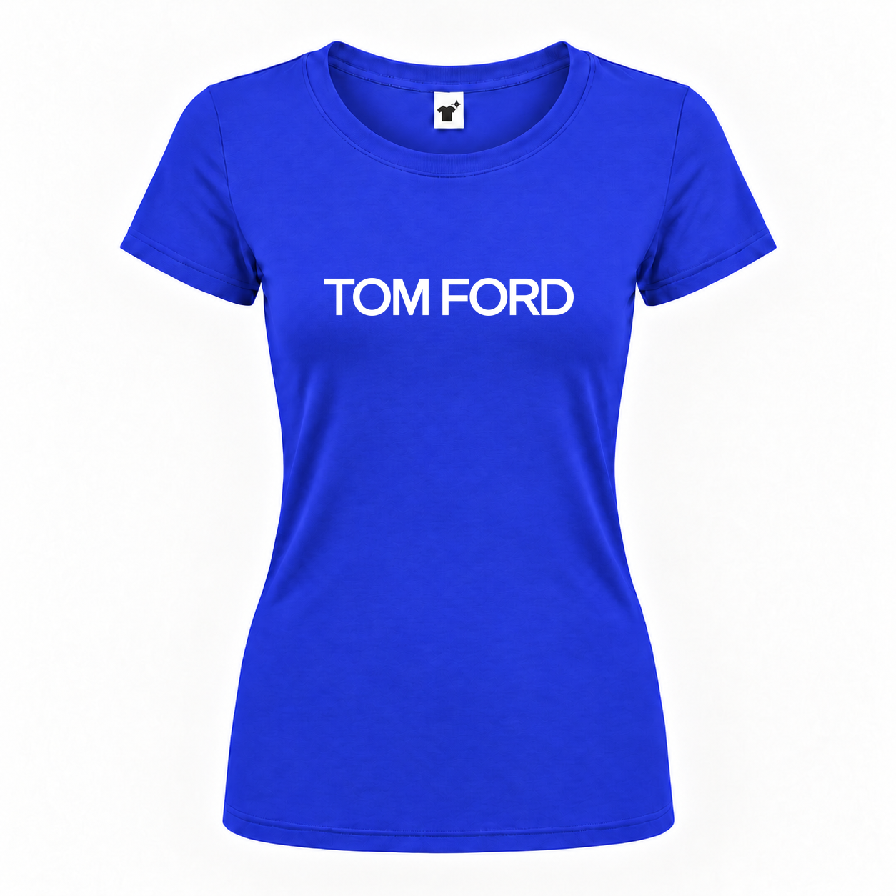 Women's Tom Ford Round Neck T-Shirt | Color: Royal Blue | Main