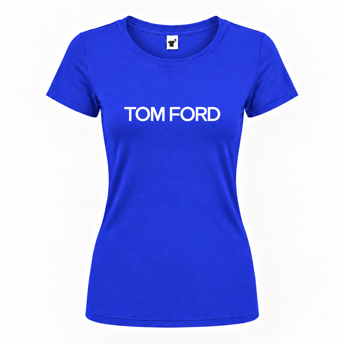 Women's Tom Ford Round Neck T-Shirt | Color: Royal Blue | Main