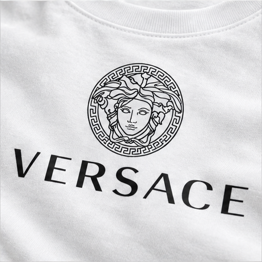 Women's Versace Long Sleeve T-Shirt | Color: White | Image 5