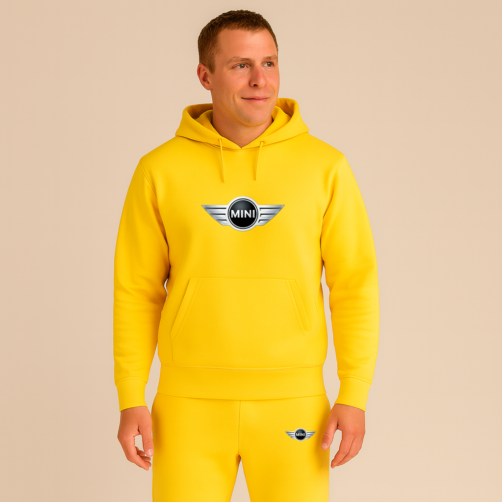 Men’s Mini Cooper Car Hoodie Joggers Set