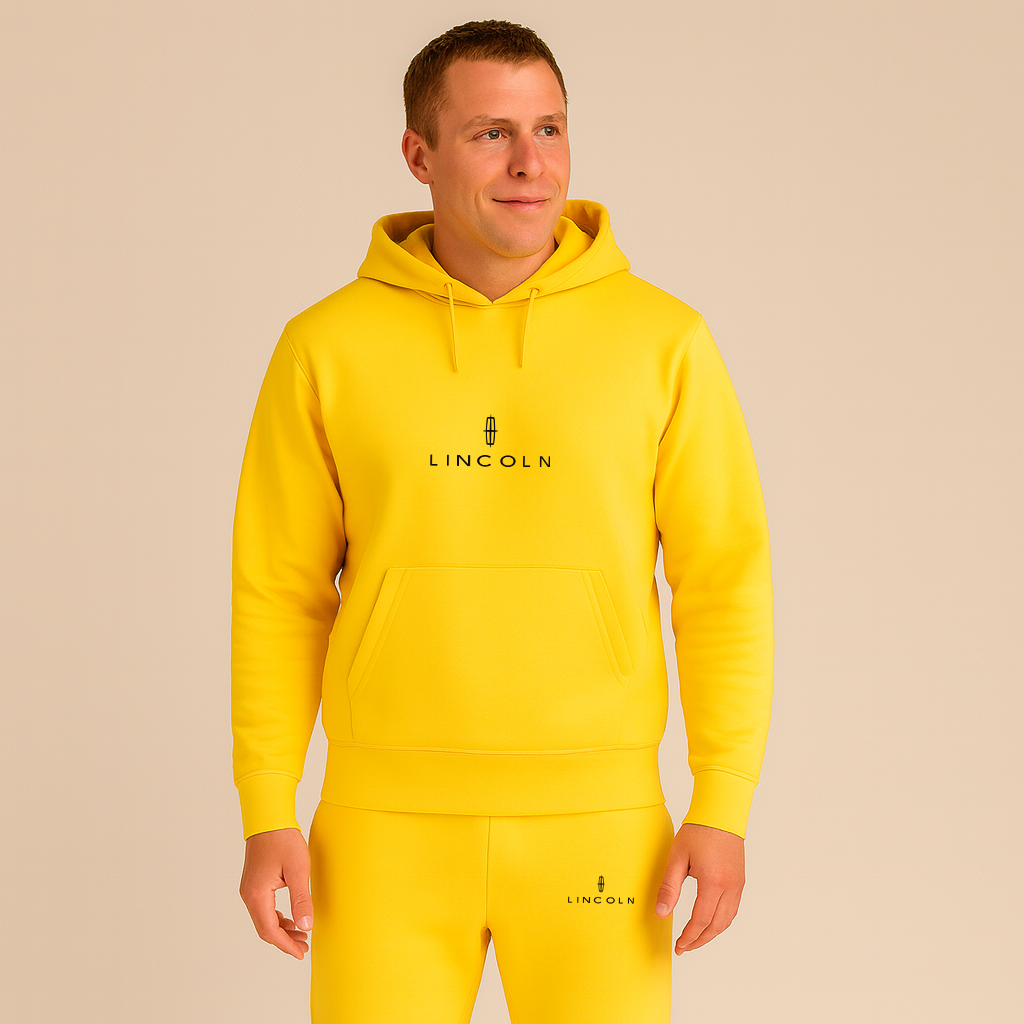 Men’s Lincoln Car Hoodie Joggers Set