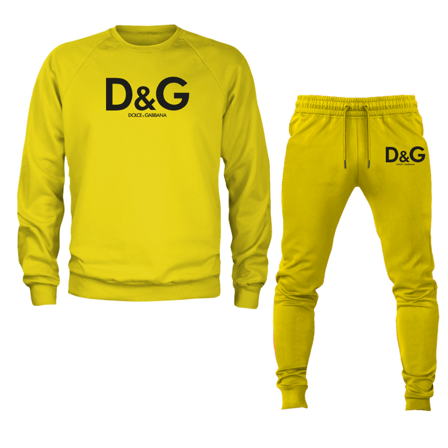Men's Dolce and Gabbana Crewneck Sweatshirt Joggers Suit