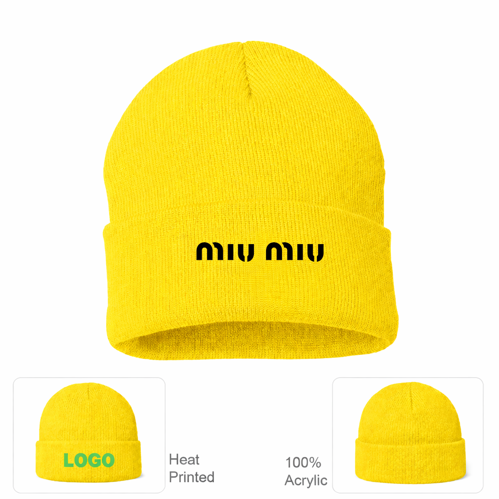 Miu Miu Cuffed Beanie Hat