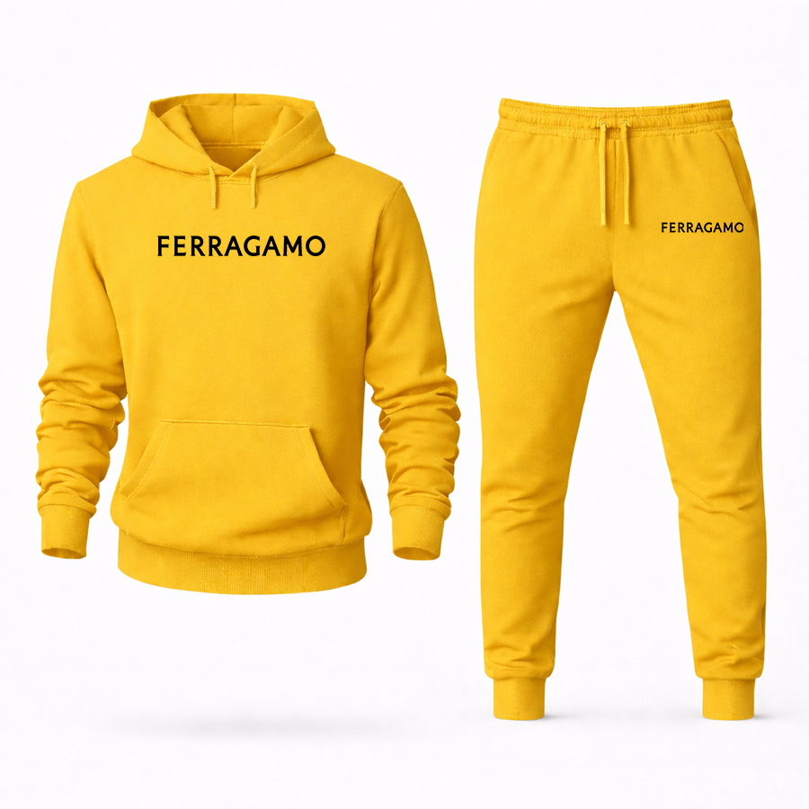 Men's Ferragamo Hoodie Joggers Set