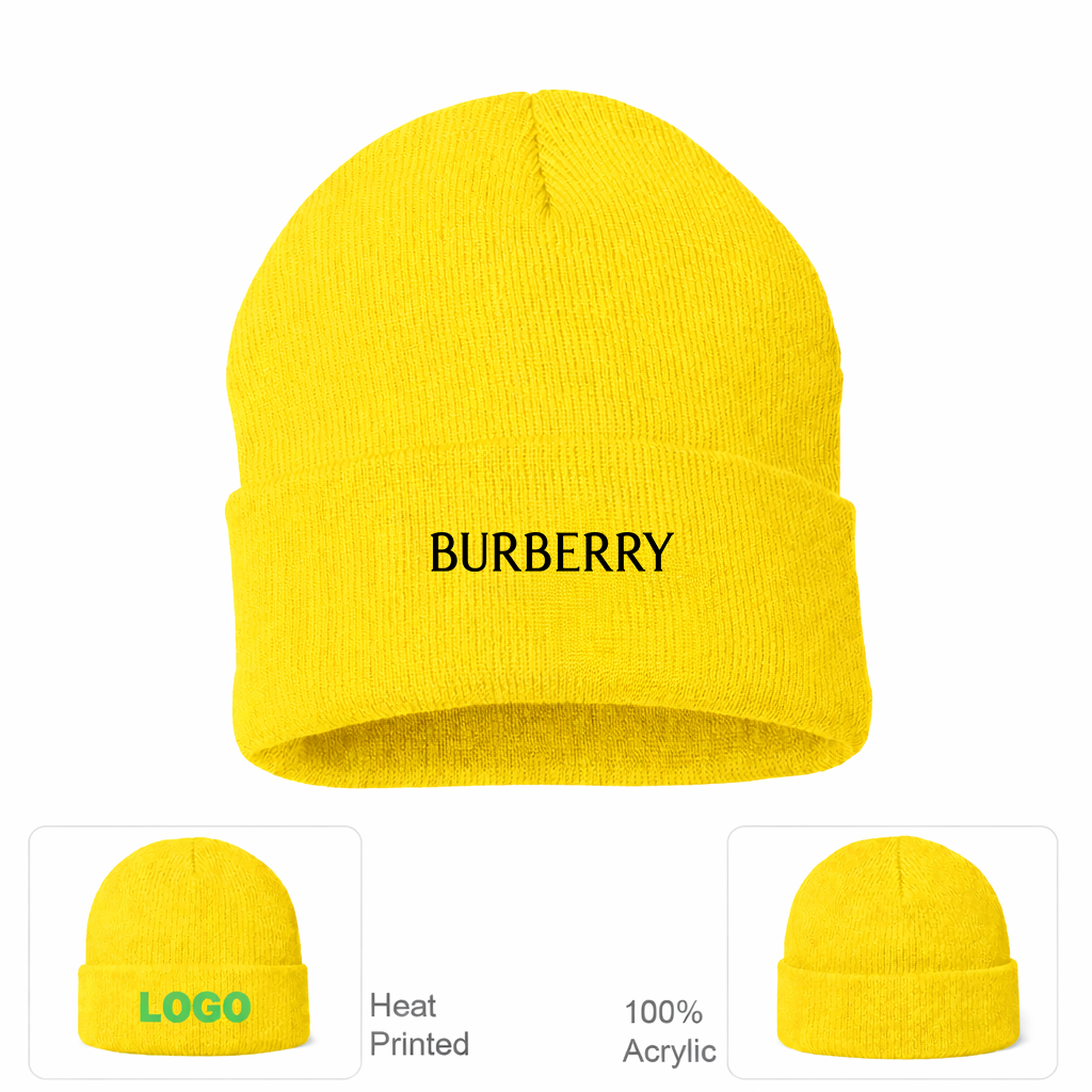 Burberry Cuffed Beanie Hat