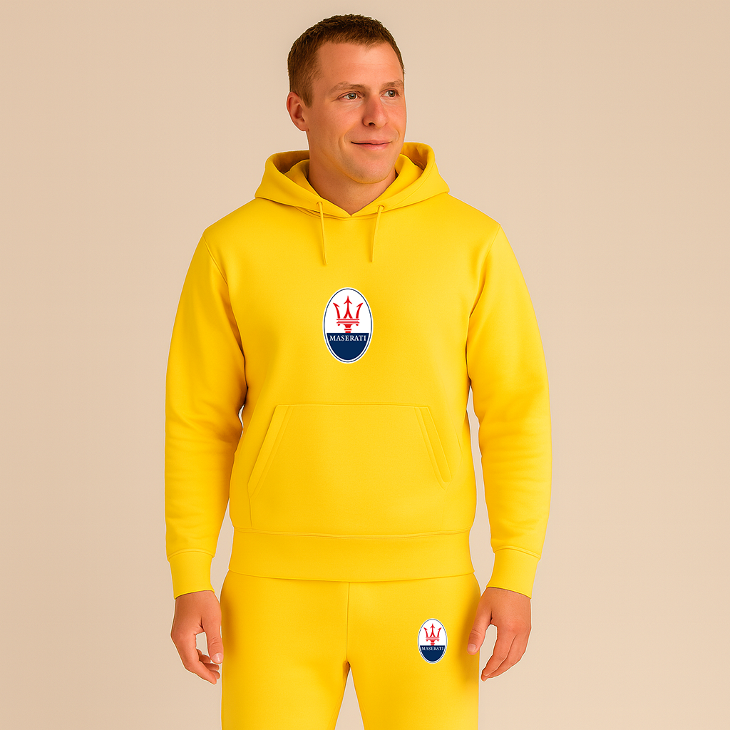 Men’s Maserati Car Hoodie Joggers Set
