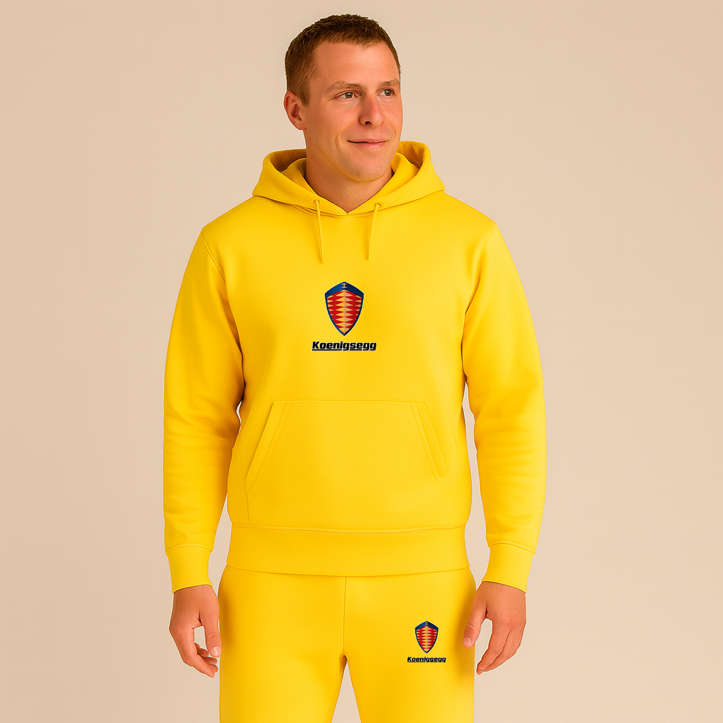 Men’s Koenigsegg Car Hoodie Joggers Set