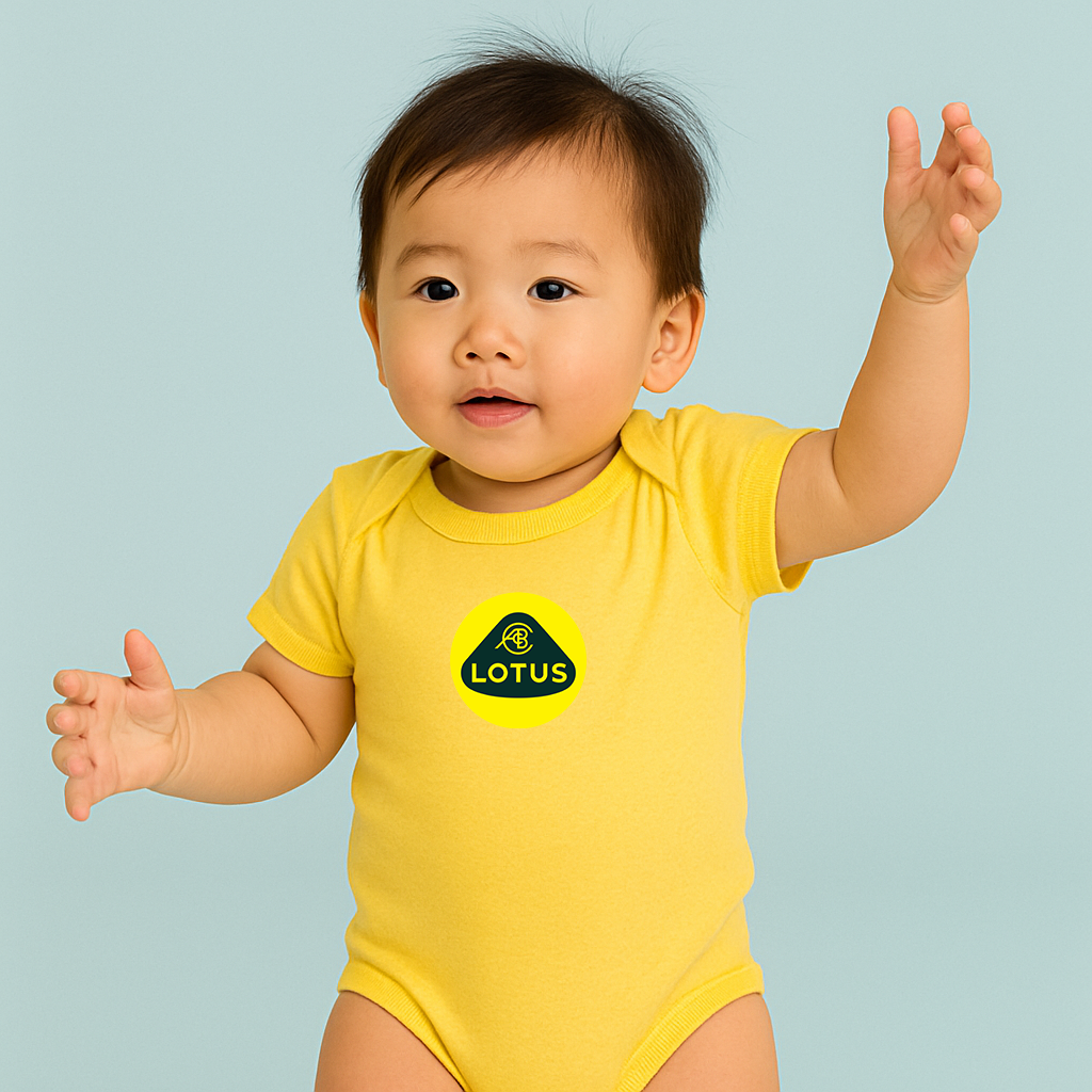 Lotus Car Baby Romper Onesie