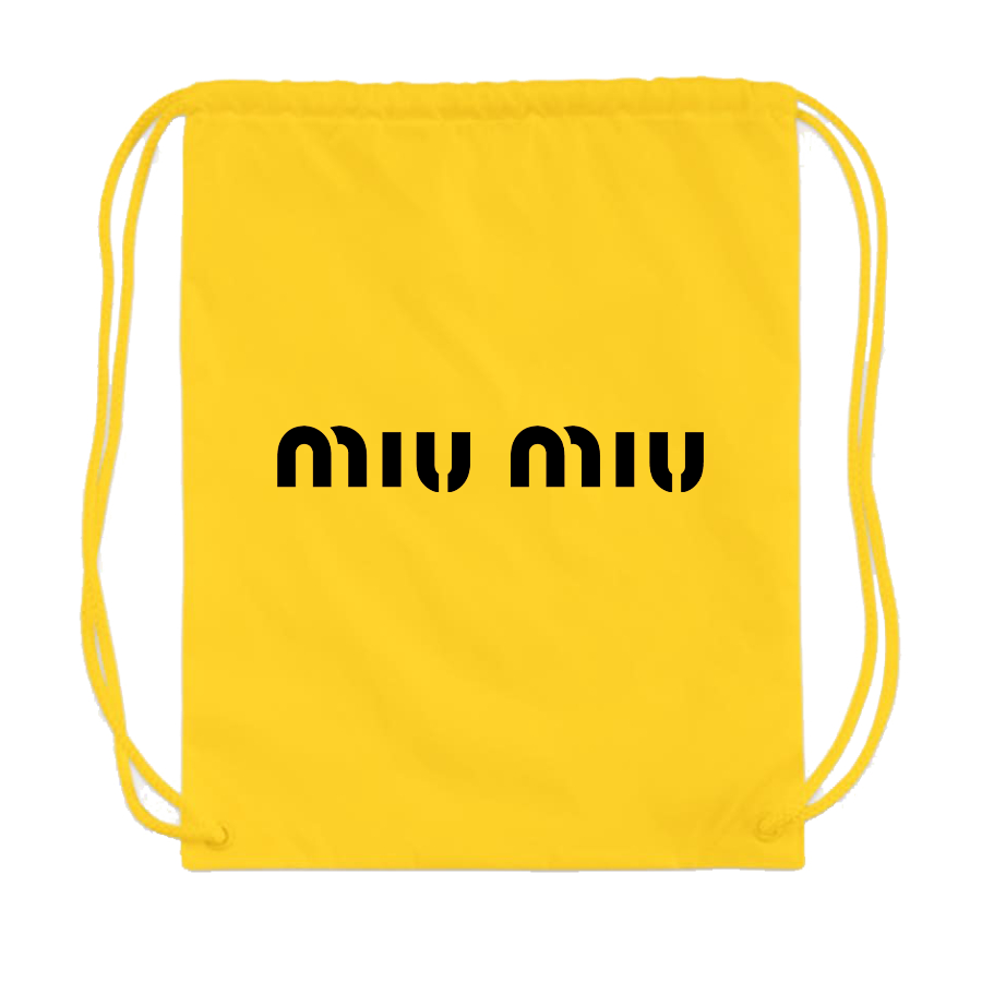 Miu Miu Drawstring Bag