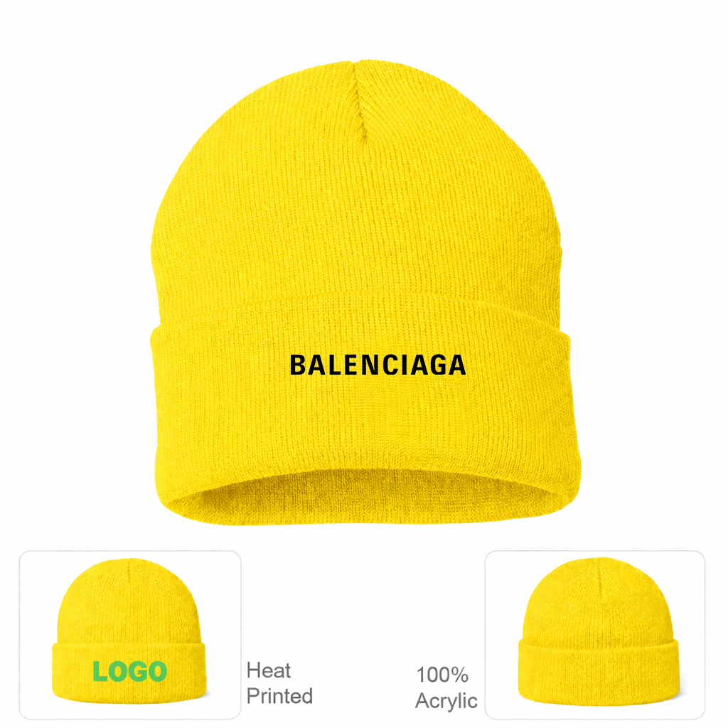 Balenciaga Cuffed Beanie Hat