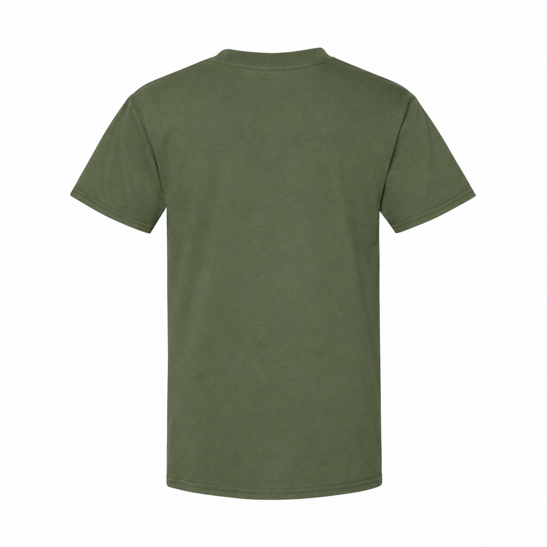 Youth Kids Gucci Cotton T-Shirt | Color: army green | Image 5