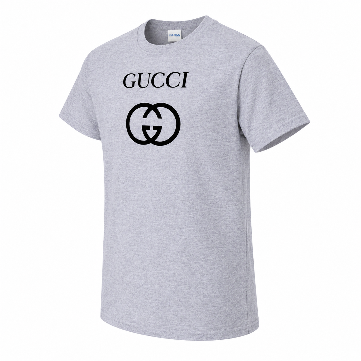 Youth Kids Gucci Cotton T-Shirt | Color: grey | Image 4