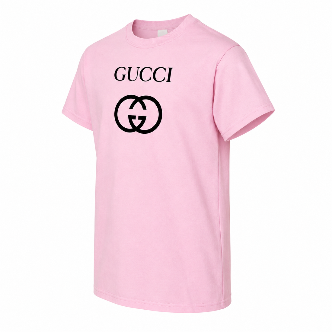 Youth Kids Gucci Cotton T-Shirt | Color: pink | Image 4