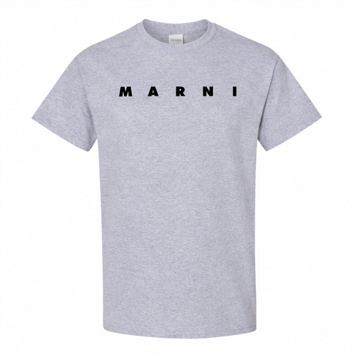Youth Kids Marni Cotton T-Shirt | Color: Grey | Image 1