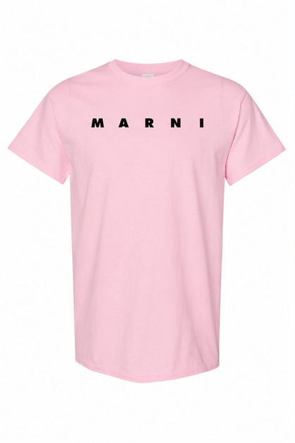 Youth Kids Marni Cotton T-Shirt | Color: Pink | Image 1