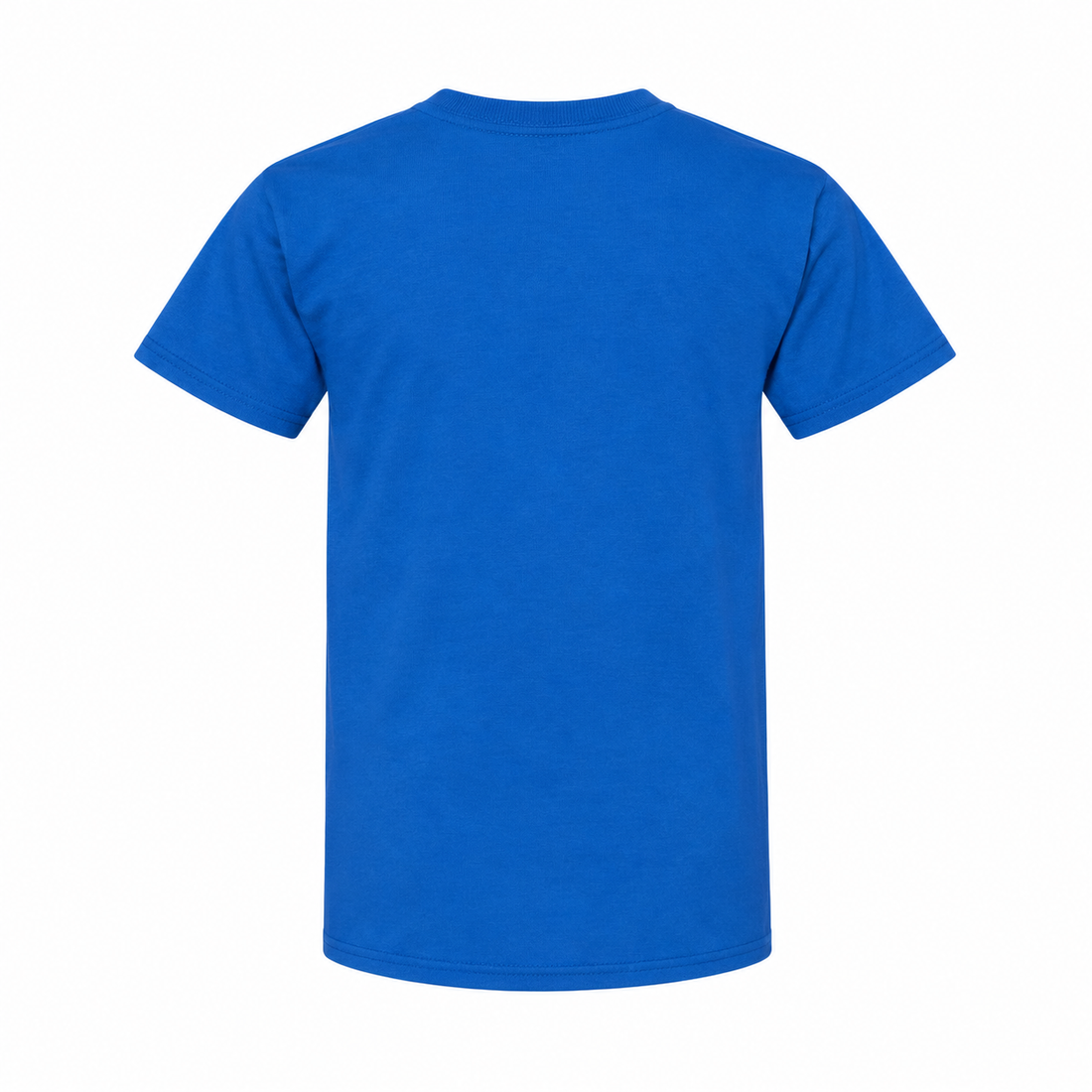 Youth Kids Prada Cotton T-Shirt - Blue - back