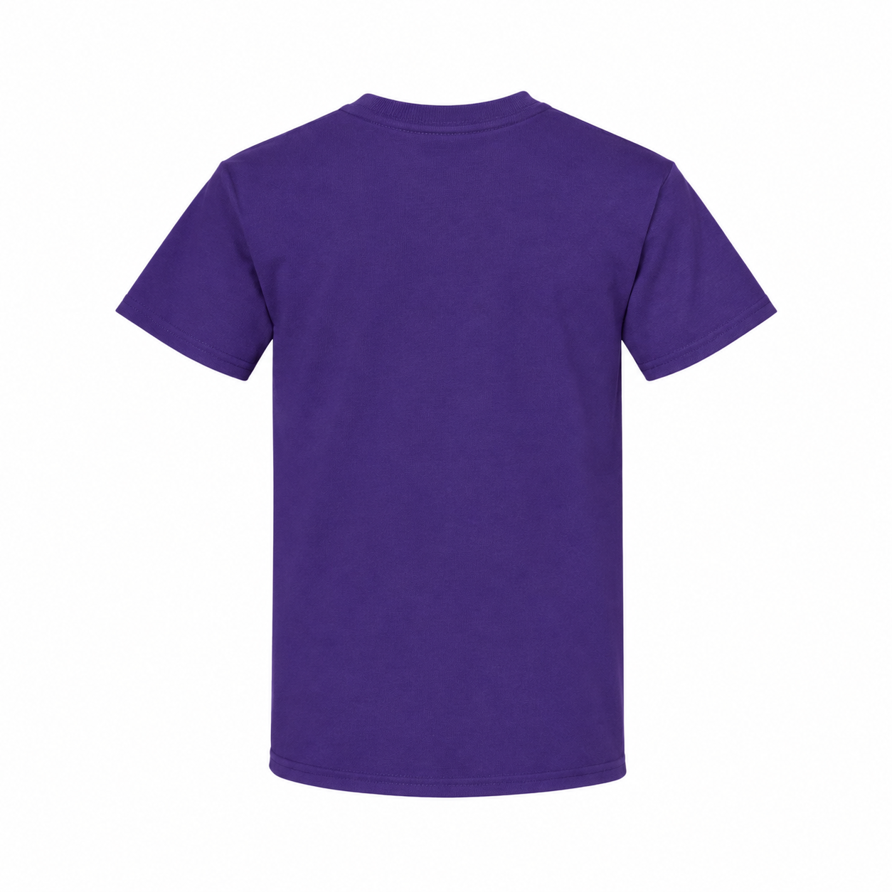 Youth Kids Prada Cotton T-Shirt - Purple - back