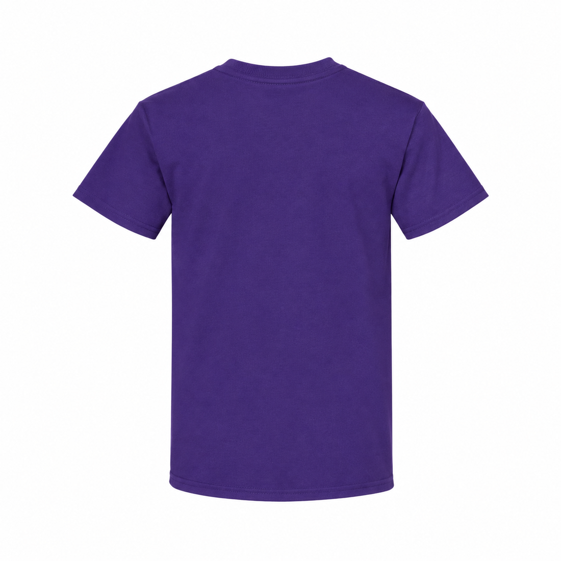 Youth Kids Prada Cotton T-Shirt - Purple - back