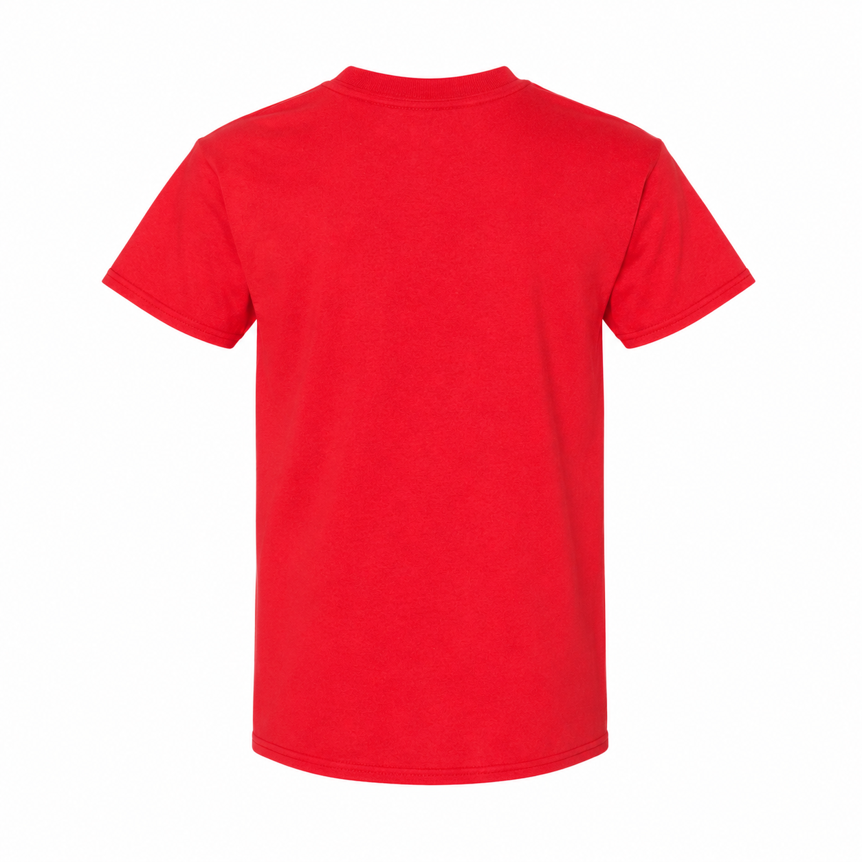 Youth Kids Prada Cotton T-Shirt - Red - back