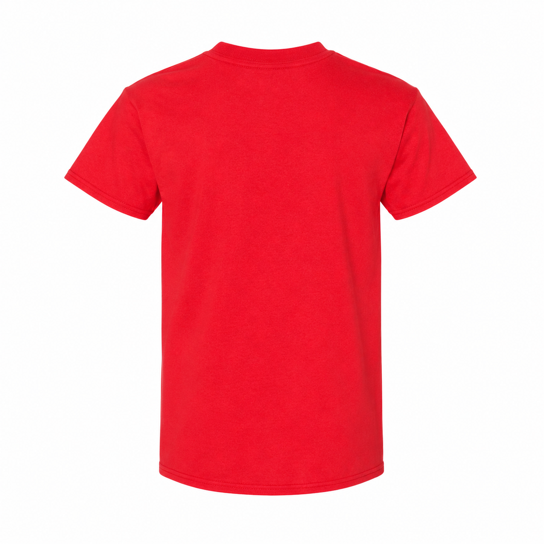 Youth Kids Prada Cotton T-Shirt - Red - back